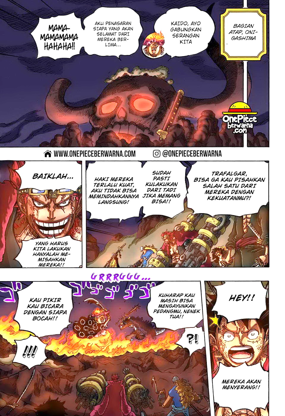 One Piece Berwarna Chapter 1009